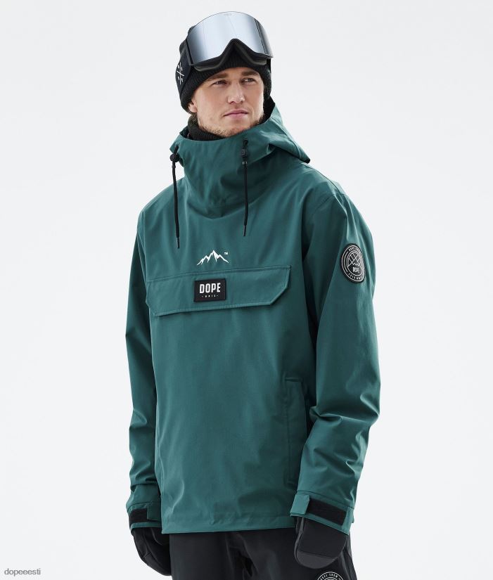 Dope Snow Eesti - mehed blizzard lumelaua jope Dope pudel roheline B62VTF60 - Image 1