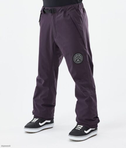 Dope Snow Eesti - mehed blizzard lumelauapüksid Dope tume sirel B62VTF205