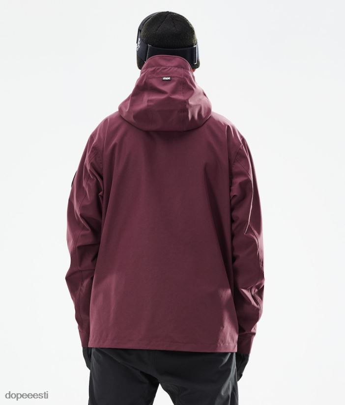 Dope Snow Eesti - mehed Blizzard täistõmblukuga 2021 lumelaua jope Dope Burgundia B62VTF140 - Image 11