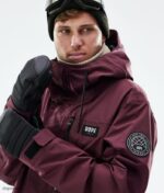 Dope Snow Eesti - mehed Blizzard täistõmblukuga 2021 lumelaua jope Dope Burgundia B62VTF140 - Image 4