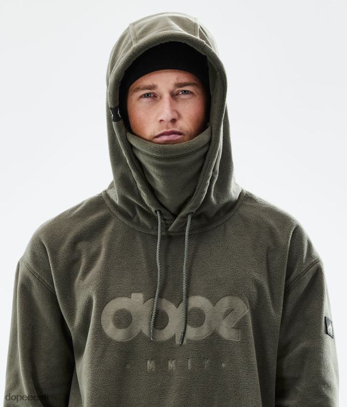 Dope Snow Eesti - mehed hubane ii 2021 fliisist kapuuts Dope oliiviroheline B62VTF324 - Image 6