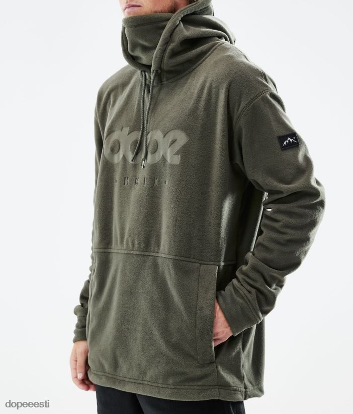 Dope Snow Eesti - mehed hubane ii 2021 fliisist kapuuts Dope oliiviroheline B62VTF324 - Image 7