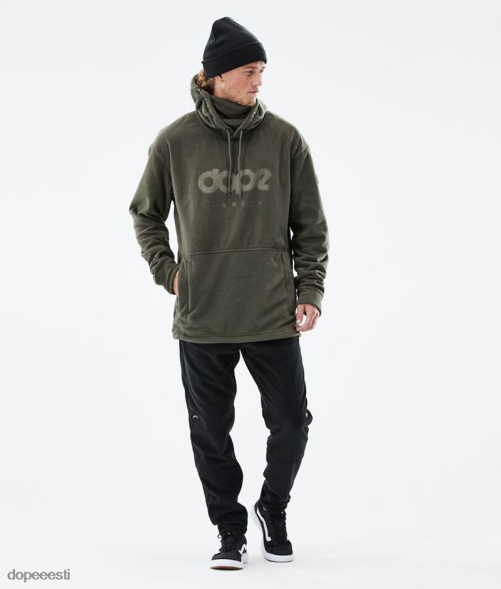 Dope Snow Eesti - mehed hubane ii 2021 fliisist kapuuts Dope oliiviroheline B62VTF324 - Image 9