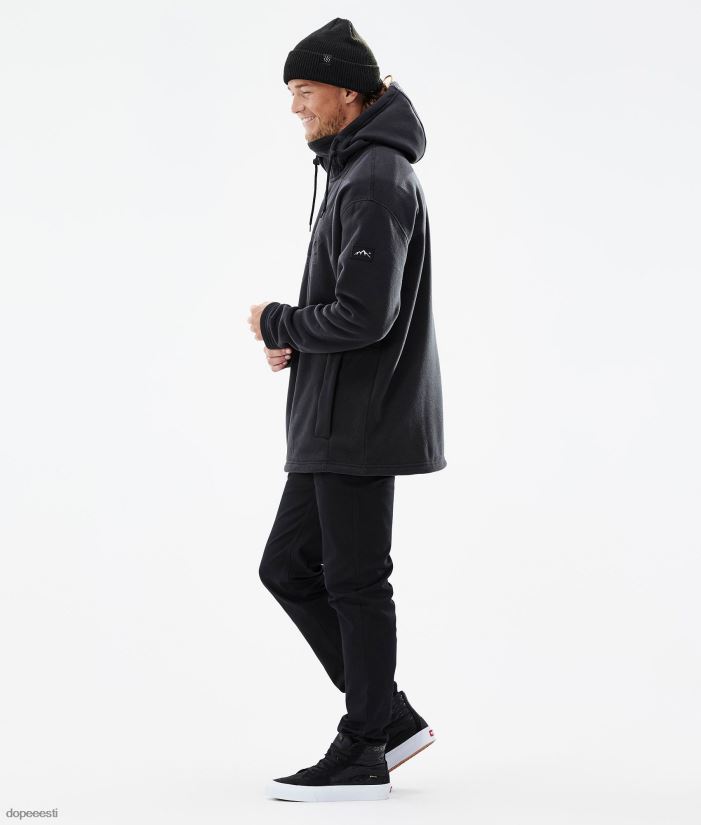 Dope Snow Eesti - mehed hubane ii fliisist kapuuts Dope must B62VTF317 - Image 3