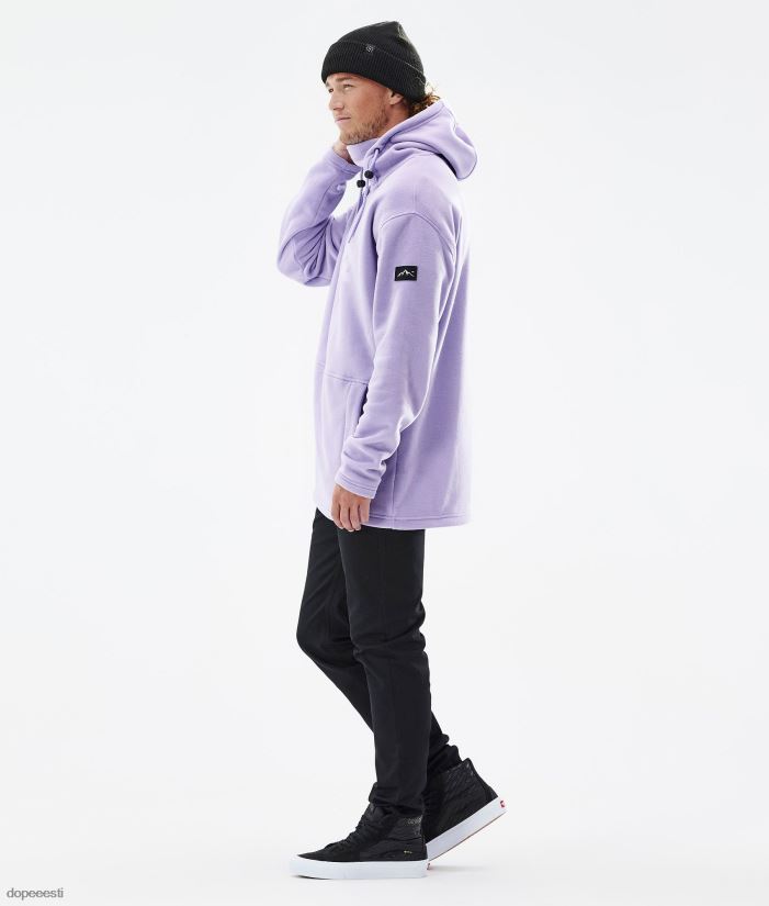 Dope Snow Eesti - mehed hubane ii fliisist kapuuts Dope pleekinud violetne B62VTF309 - Image 3