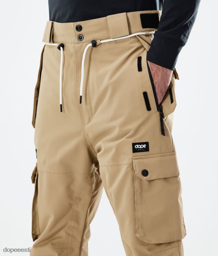 Dope Snow Eesti - mehed ikoonilised 2021. aasta lumelauapüksid Dope khaki B62VTF222 - Image 4
