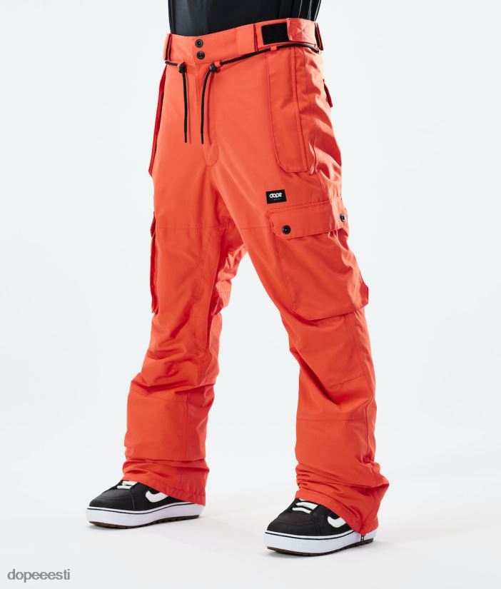 Dope Snow Eesti - mehed ikoonilised 2021. aasta lumelauapüksid Dope oranž B62VTF234 - Image 1