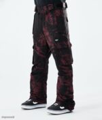 Dope Snow Eesti - mehed ikoonilised 2021. aasta lumelauapüksid Dope värvige Burgundia B62VTF202