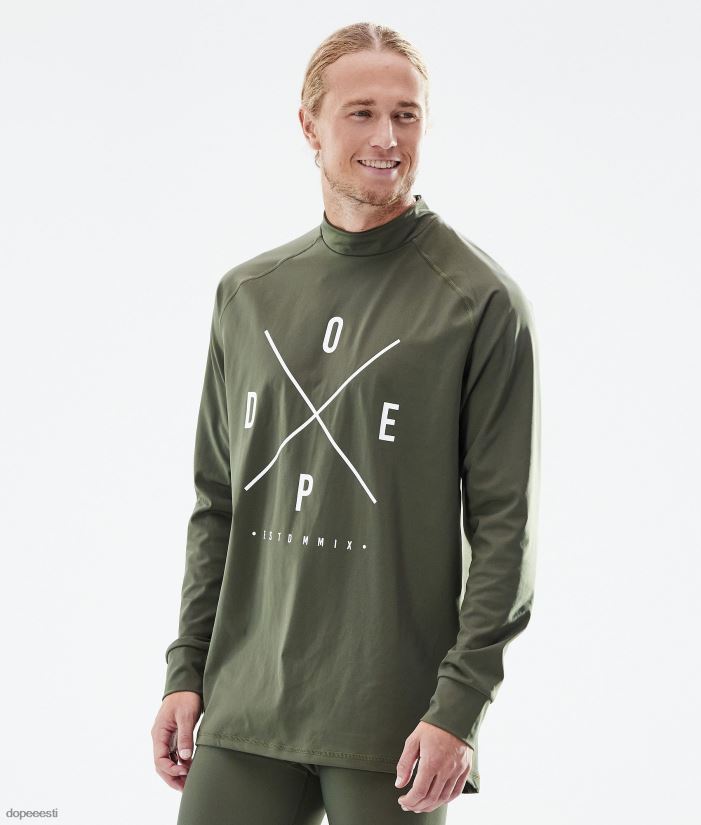 Dope Snow Eesti - mehed kobama aluskihi peal Dope 2x-up oliiviroheline B62VTF274 - Image 1