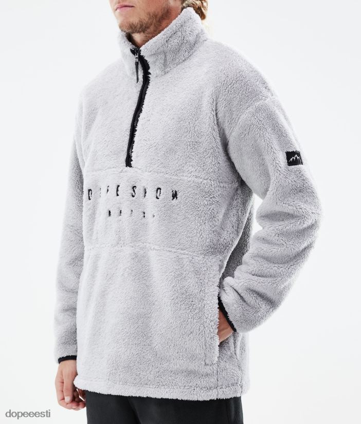 Dope Snow Eesti - mehed kuhjaga 2021 fliis kampsun Dope helehall B62VTF332 - Image 2