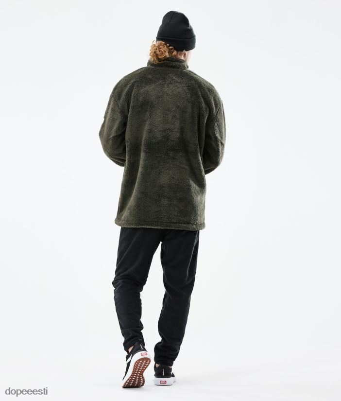 Dope Snow Eesti - mehed kuhjaga 2021 fliis kampsun Dope oliiviroheline B62VTF328 - Image 5