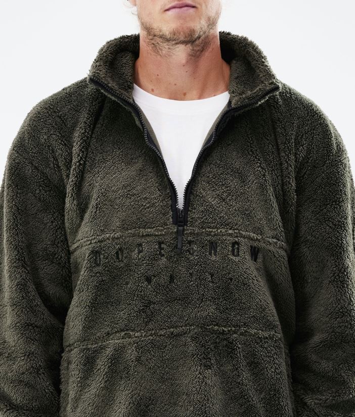Dope Snow Eesti - mehed kuhjaga 2021 fliis kampsun Dope oliiviroheline B62VTF328 - Image 6