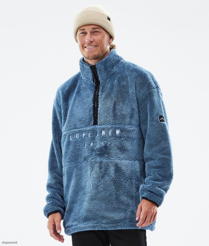 Dope Snow Eesti - mehed kuhjaga fliisist kampsun Dope sinine teras B62VTF337 - Image 1