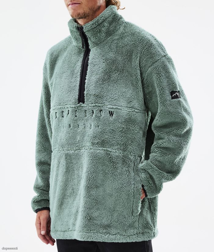 Dope Snow Eesti - mehed kuhjaga fliisist kampsun Dope tuhmunud roheline B62VTF323 - Image 9