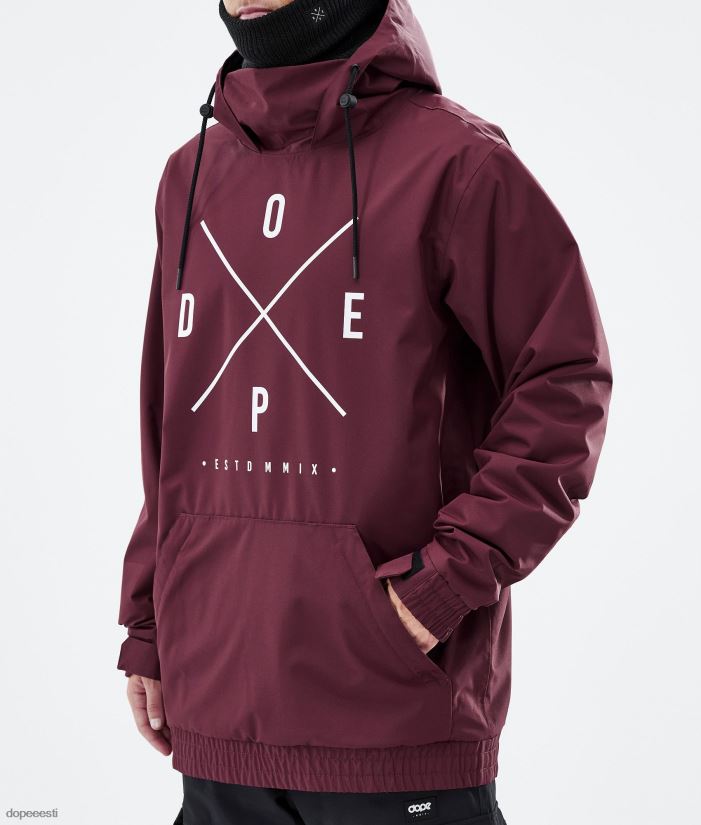 Dope Snow Eesti - mehed migoo lumelaua jope Dope 2x-up Burgundia B62VTF94 - Image 8