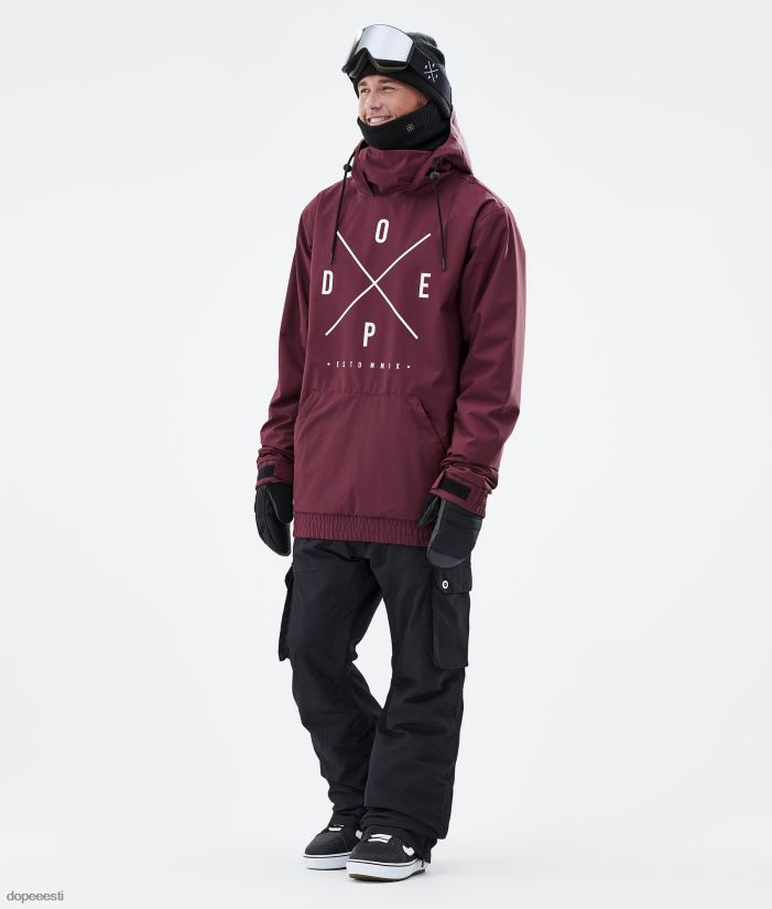 Dope Snow Eesti - mehed migoo lumelaua jope Dope 2x-up Burgundia B62VTF94 - Image 9