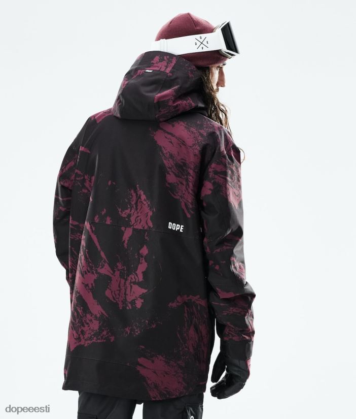 Dope Snow Eesti - mehed mojo lumelaua jope Dope värvige Burgundia B62VTF28 - Image 11