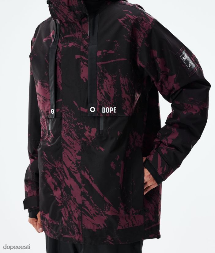 Dope Snow Eesti - mehed mojo lumelaua jope Dope värvige Burgundia B62VTF28 - Image 12