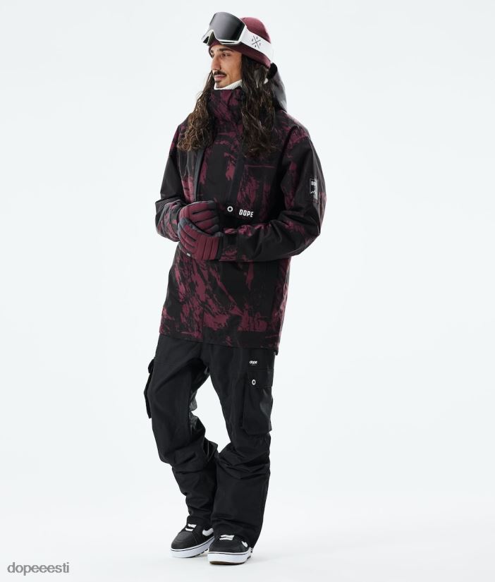 Dope Snow Eesti - mehed mojo lumelaua jope Dope värvige Burgundia B62VTF28 - Image 5