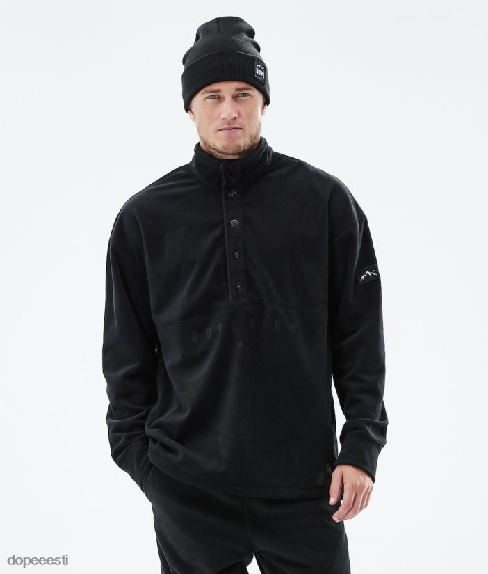 Dope Snow Eesti - mehed mugav 2021. aasta fliiskampsun Dope must B62VTF326 - Image 1