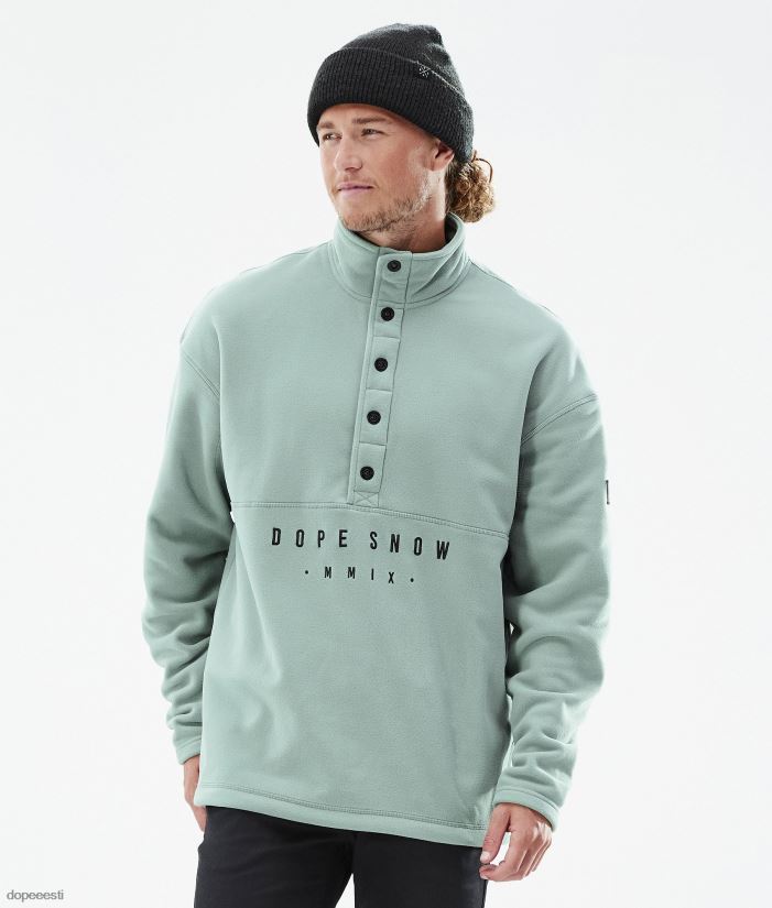 Dope Snow Eesti - mehed mugav fliisist kampsun Dope tuhmunud roheline B62VTF327 - Image 1