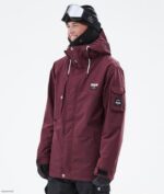 Dope Snow Eesti - mehed osav lumelaua jope Dope Burgundia B62VTF34