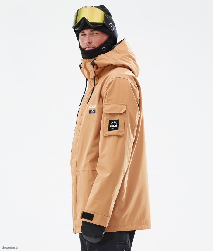Dope Snow Eesti - mehed osav lumelaua jope Dope khaki kollane B62VTF58 - Image 7