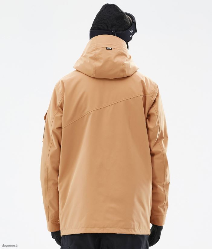 Dope Snow Eesti - mehed osav lumelaua jope Dope khaki kollane B62VTF58 - Image 8