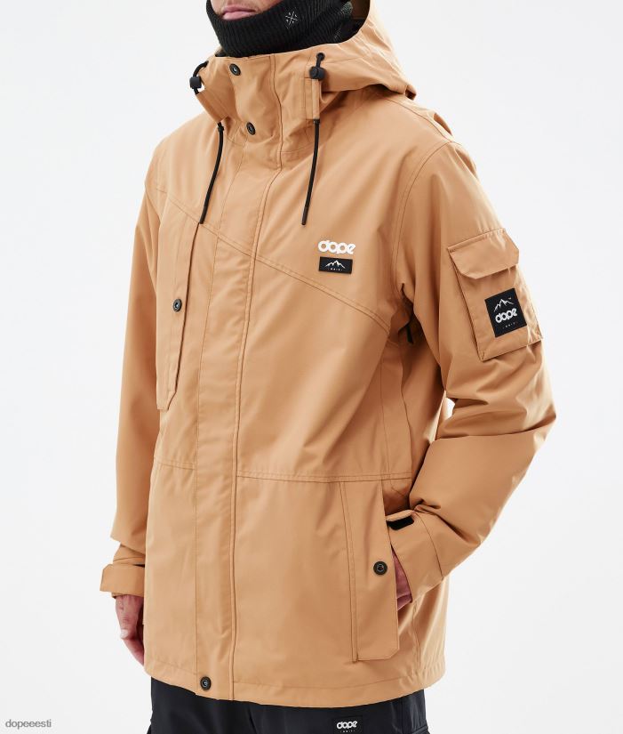 Dope Snow Eesti - mehed osav lumelaua jope Dope khaki kollane B62VTF58 - Image 9