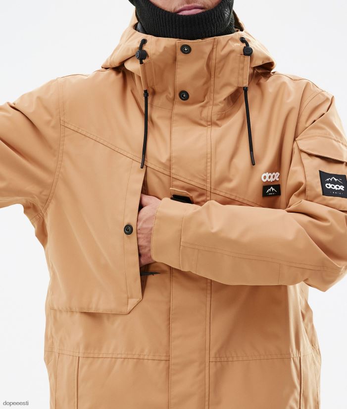 Dope Snow Eesti - mehed osav lumelaua jope Dope khaki kollane B62VTF58 - Image 10
