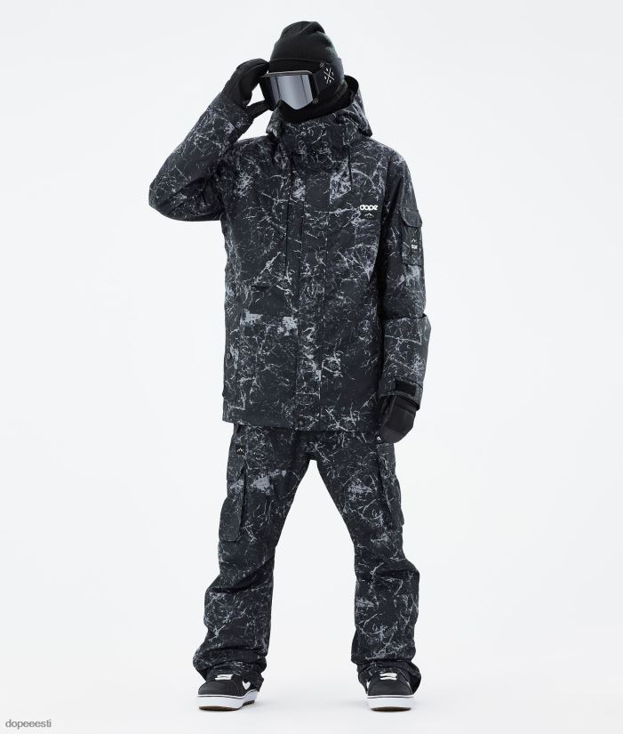 Dope Snow Eesti - mehed osav lumelaua jope Dope kivi must B62VTF35 - Image 3