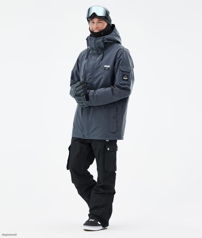 Dope Snow Eesti - mehed osav lumelaua jope Dope metallist sinine B62VTF21 - Image 3