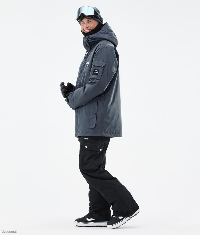 Dope Snow Eesti - mehed osav lumelaua jope Dope metallist sinine B62VTF21 - Image 4