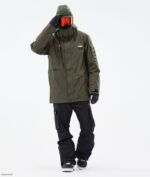 Dope Snow Eesti - mehed osav lumelaua jope Dope oliiviroheline B62VTF10 - Image 3