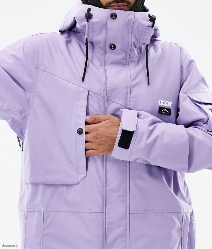 Dope Snow Eesti - mehed osav lumelaua jope Dope pleekinud violetne B62VTF64 - Image 11