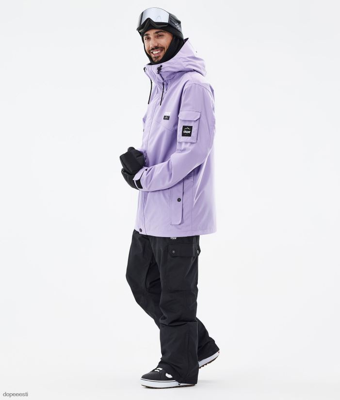 Dope Snow Eesti - mehed osav lumelaua jope Dope pleekinud violetne B62VTF64 - Image 4