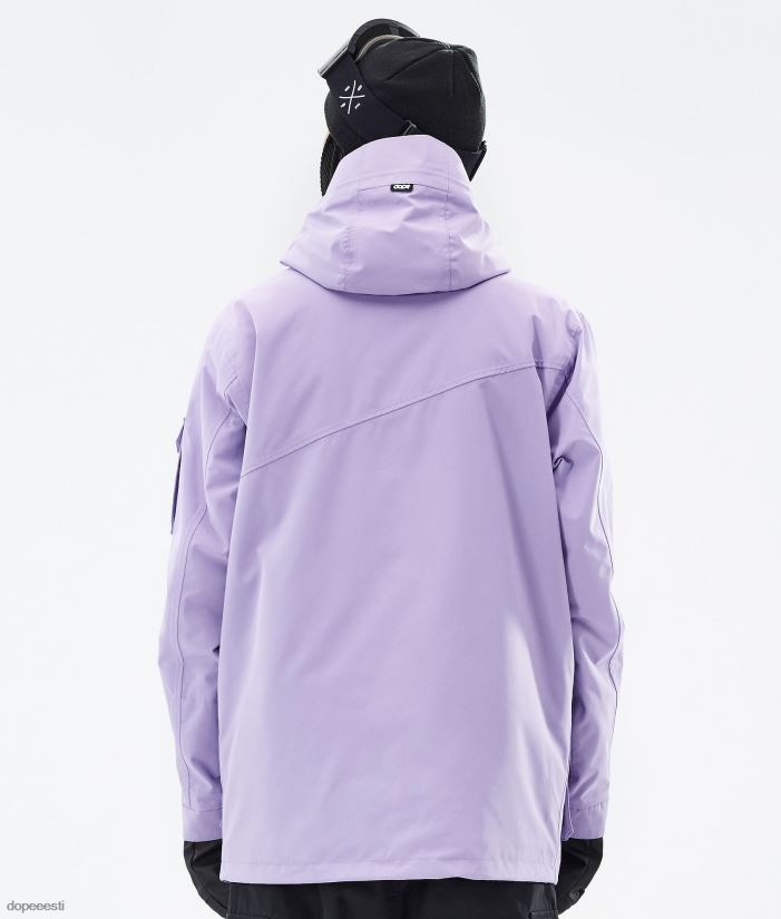 Dope Snow Eesti - mehed osav lumelaua jope Dope pleekinud violetne B62VTF64 - Image 9