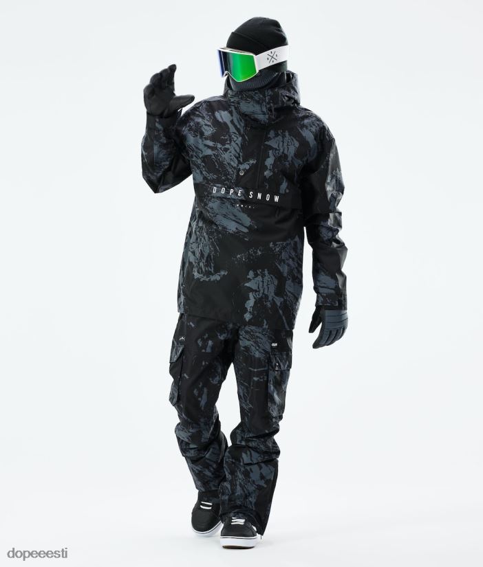 Dope Snow Eesti - mehed pärand 2021 lumelaua jope Dope värvi metalli siniseks B62VTF138 - Image 3