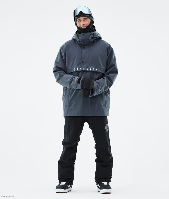 Dope Snow Eesti - mehed pärand lumelaua jope Dope metallist sinine B62VTF44 - Image 4