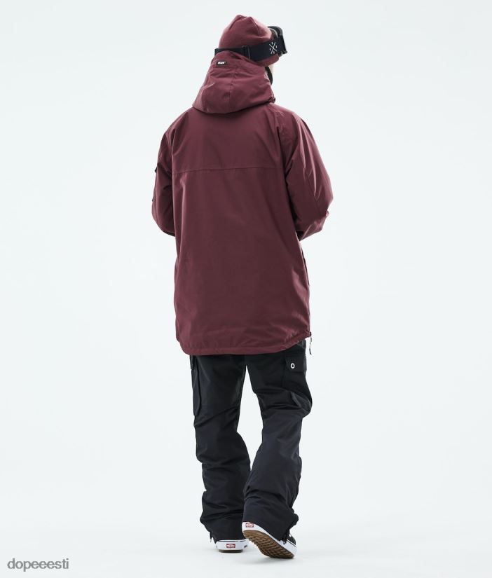 Dope Snow Eesti - mehed sarnane 2019 lumelaua jope Dope Burgundia B62VTF136 - Image 4