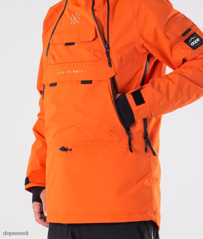 Dope Snow Eesti - mehed sarnane 2019 lumelaua jope Dope oranž B62VTF130 - Image 6