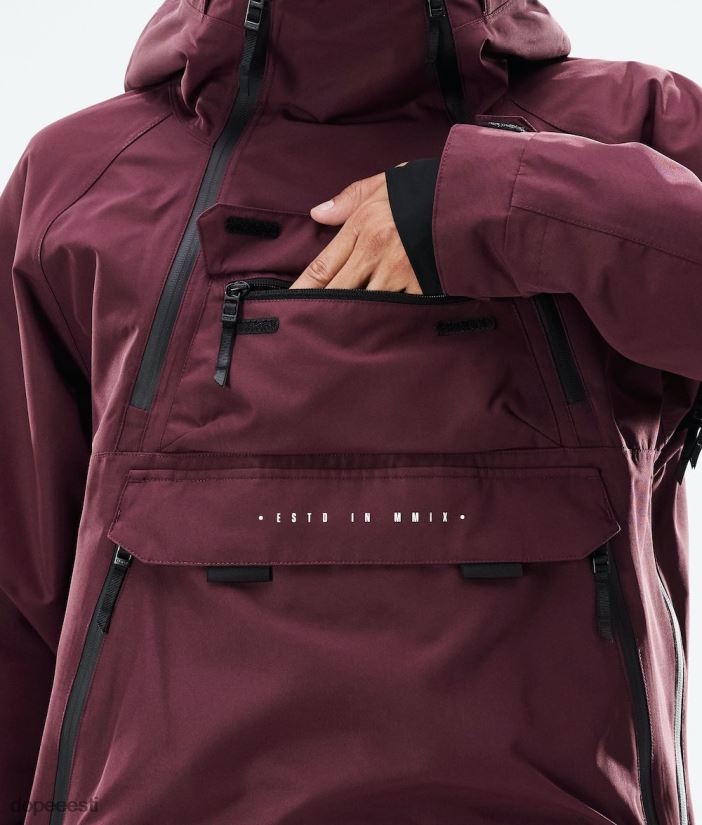 Dope Snow Eesti - mehed sarnane 2021 lumelaua jope Dope Burgundia B62VTF129 - Image 11