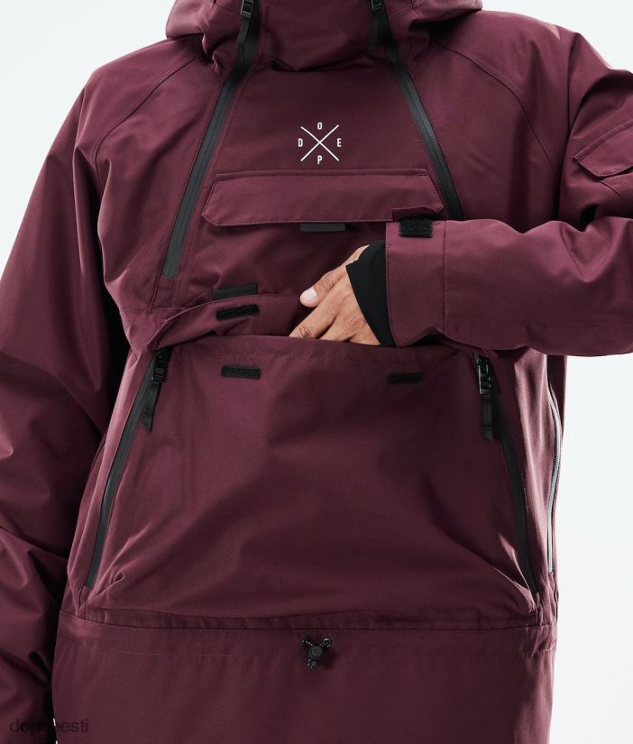 Dope Snow Eesti - mehed sarnane 2021 lumelaua jope Dope Burgundia B62VTF129 - Image 12