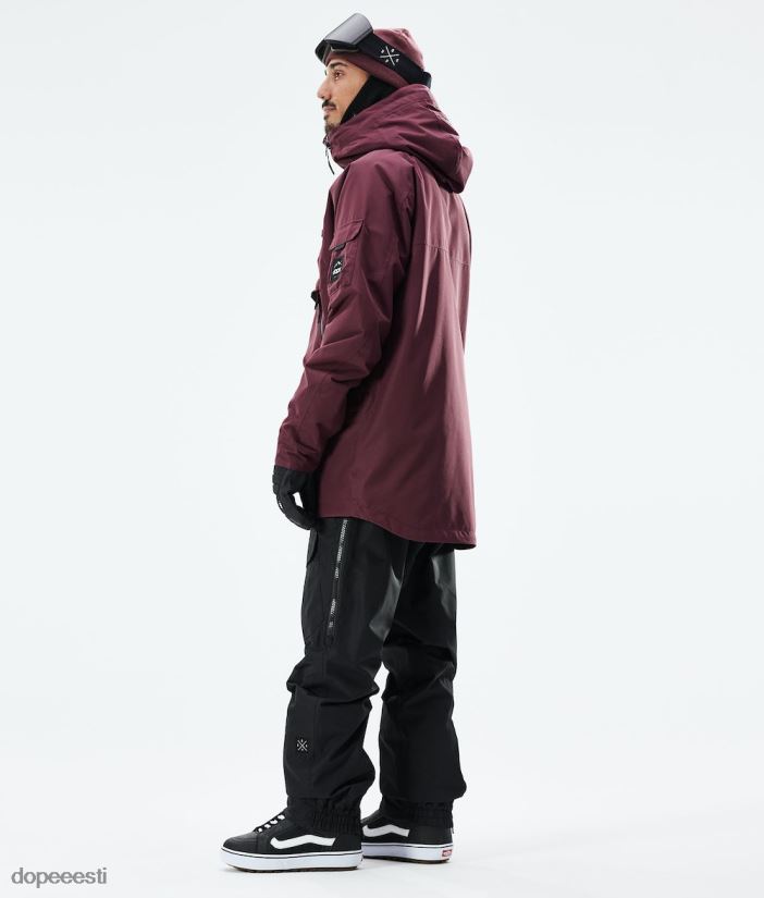 Dope Snow Eesti - mehed sarnane 2021 lumelaua jope Dope Burgundia B62VTF129 - Image 6