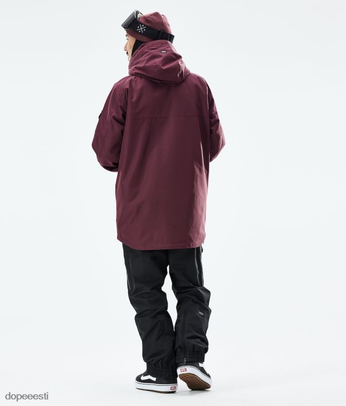 Dope Snow Eesti - mehed sarnane 2021 lumelaua jope Dope Burgundia B62VTF129 - Image 7