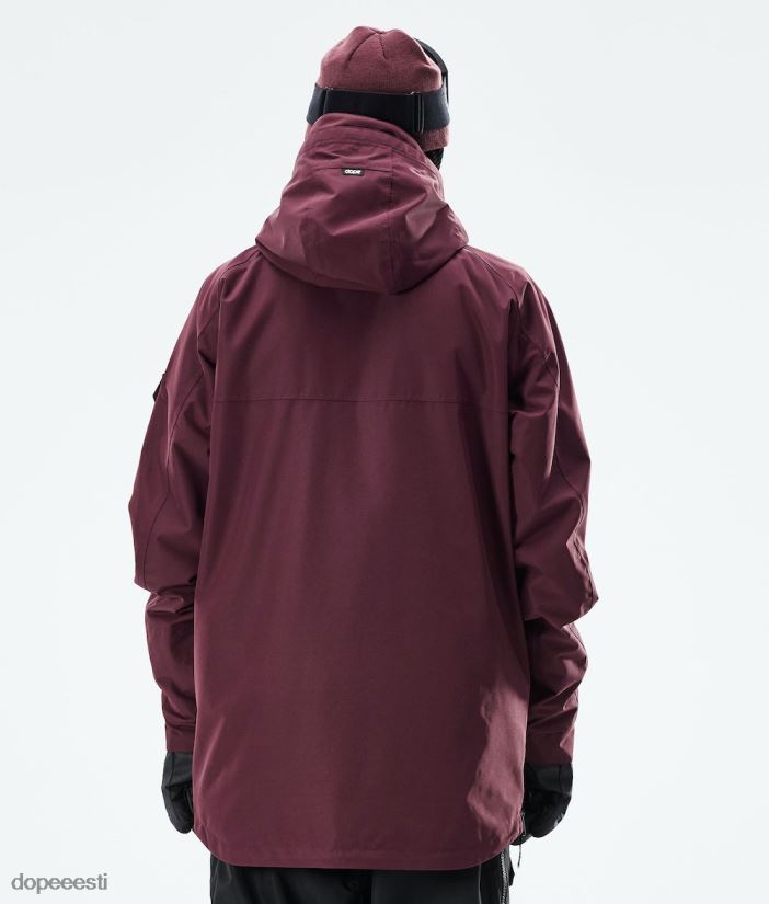 Dope Snow Eesti - mehed sarnane 2021 lumelaua jope Dope Burgundia B62VTF129 - Image 9