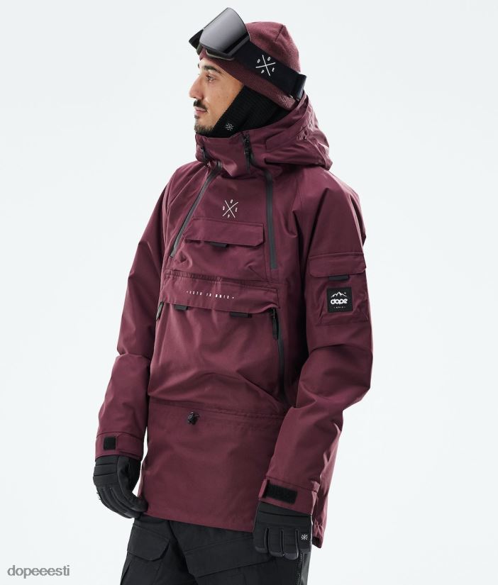 Dope Snow Eesti - mehed sarnane 2021 lumelaua jope Dope Burgundia B62VTF129 - Image 1