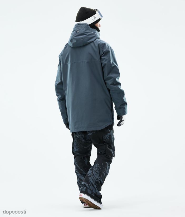 Dope Snow Eesti - mehed sarnane 2021 lumelaua jope Dope metallist sinine B62VTF134 - Image 6