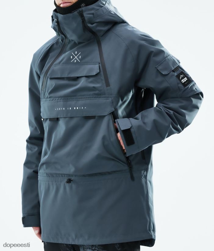 Dope Snow Eesti - mehed sarnane 2021 lumelaua jope Dope metallist sinine B62VTF134 - Image 9
