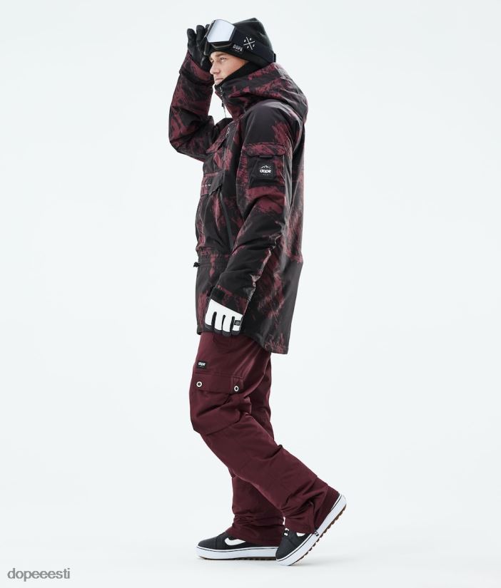 Dope Snow Eesti - mehed sarnane 2021 lumelaua jope Dope värvige Burgundia B62VTF52 - Image 7